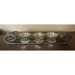 Sophia Elan Home 4 Pc‎ Votive Tealight Candle Decorative Centerpiece Boho 12"